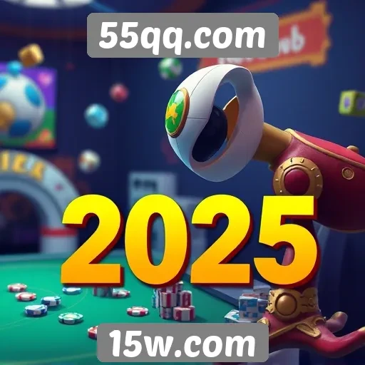 Tendências de jogos populares em 55qq.com para 2025