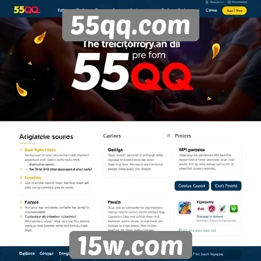 História e evolução do site 55qq.com
