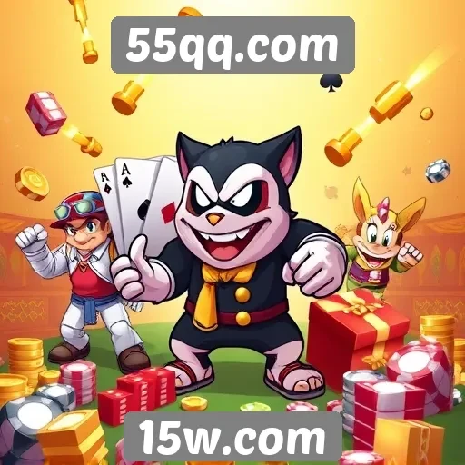 Tipos de jogos disponíveis no 55qq.com